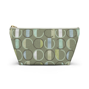 Journey Code Accessory Pouch w T-bottom in Green