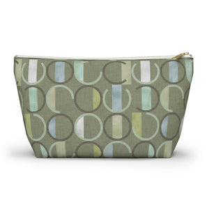 Journey Code Accessory Pouch w T-bottom in Green