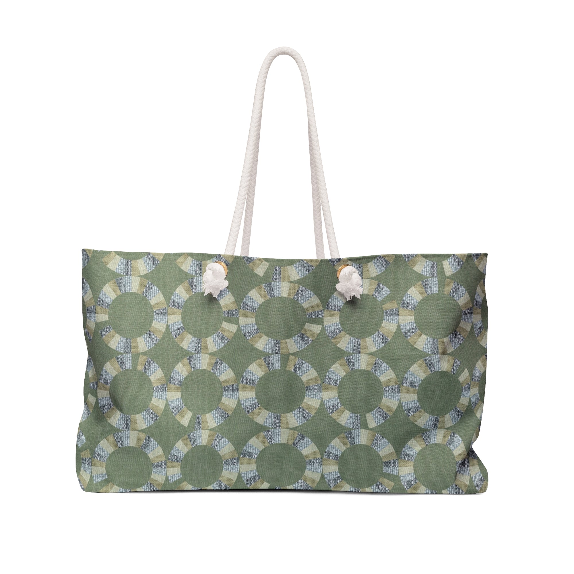 Spindrift Code Weekender Bag in Green