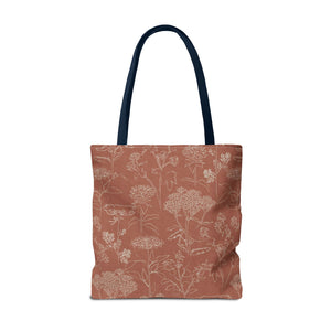Swallowtail Tote Bag in Orange