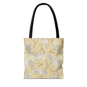 Yarrow Tote Bag in Yellow