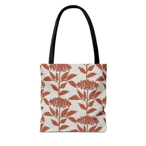 Elderberry Tote Bag in Orange