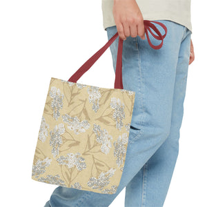 Yarrow Tote Bag in Yellow