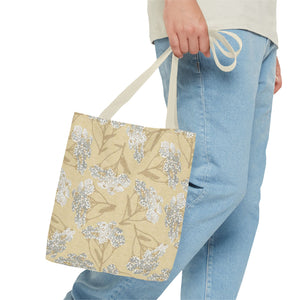 Yarrow Tote Bag in Yellow