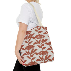 Elderberry Tote Bag in Orange