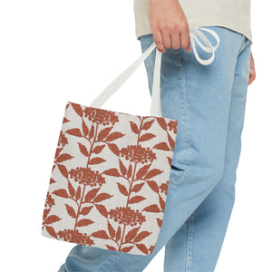 Elderberry Tote Bag in Orange