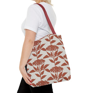 Elderberry Tote Bag in Orange