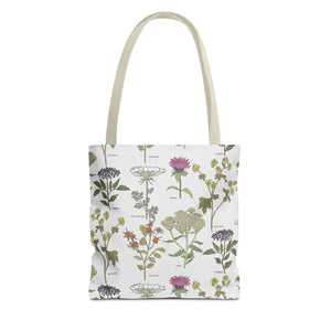 Healing Herbs Tote Bag