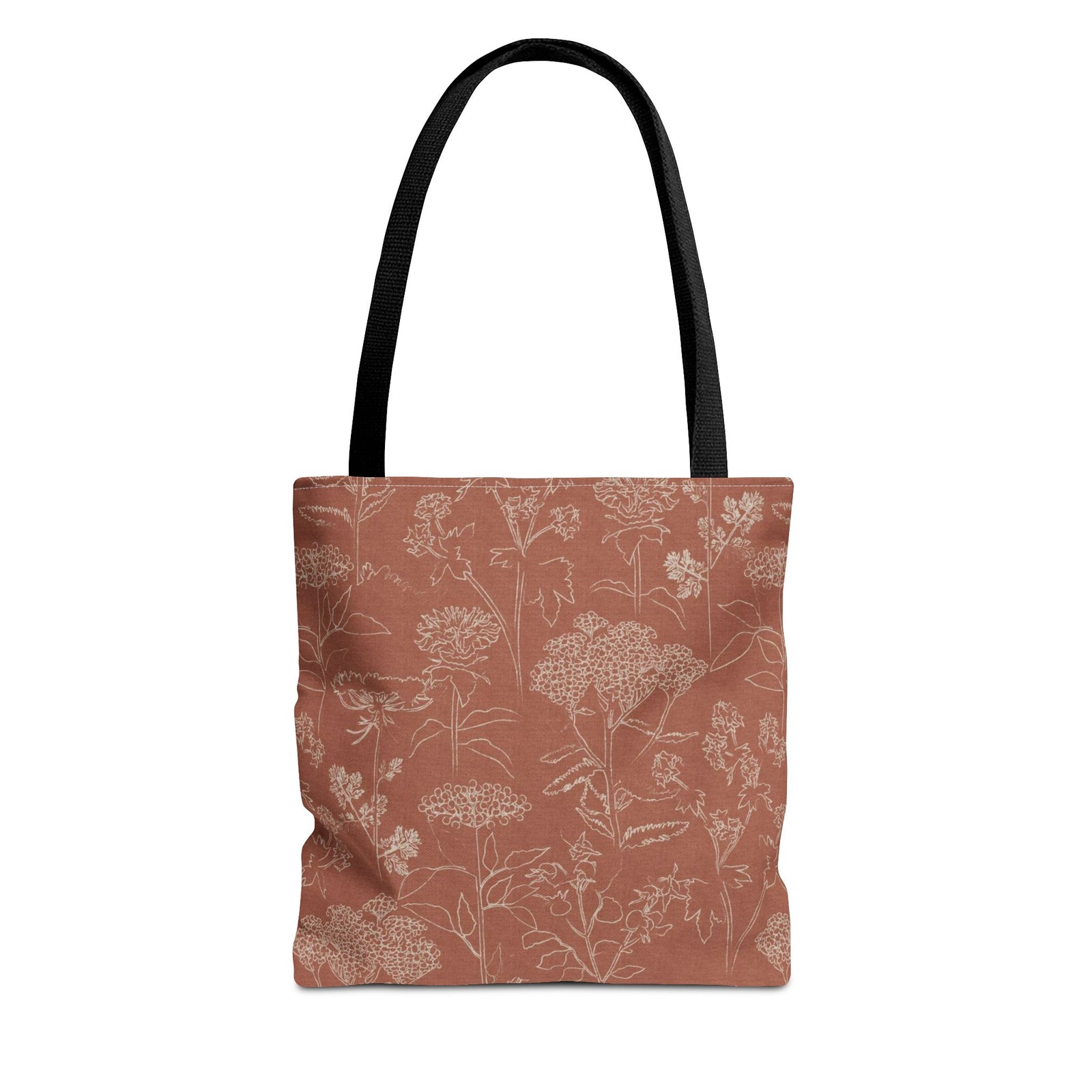 Swallowtail Tote Bag in Orange