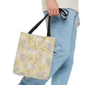 Yarrow Tote Bag in Yellow