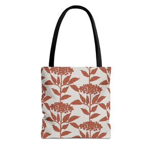 Elderberry Tote Bag in Orange