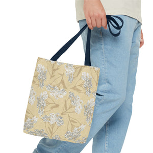 Yarrow Tote Bag in Yellow