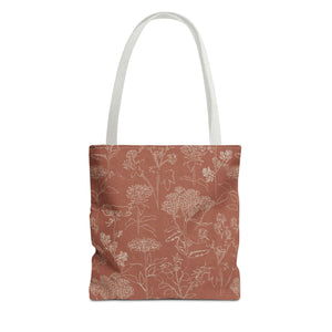 Swallowtail Tote Bag in Orange