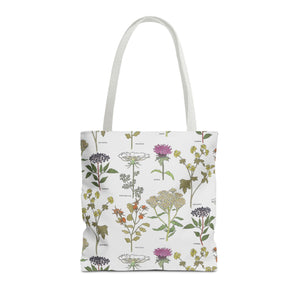 Healing Herbs Tote Bag
