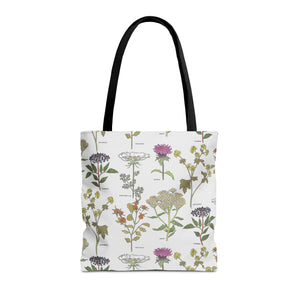 Healing Herbs Tote Bag