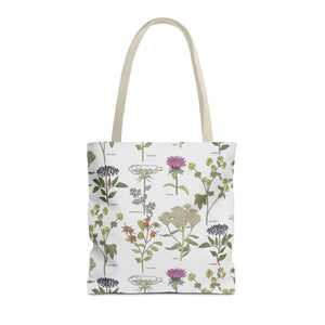 Healing Herbs Tote Bag