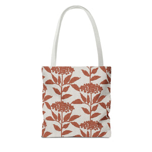 Elderberry Tote Bag in Orange