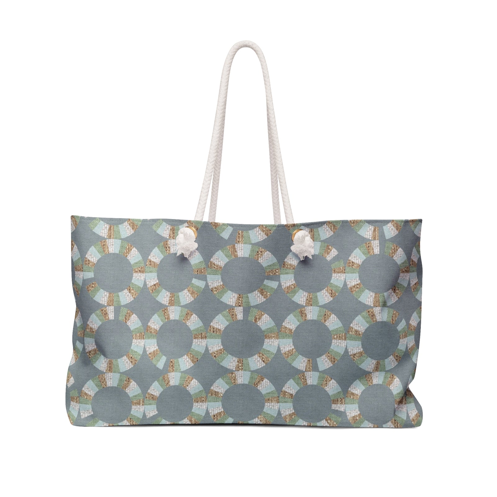 Spindrift Code Weekender Bag in Aqua