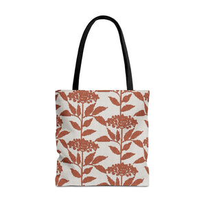 Elderberry Tote Bag in Orange