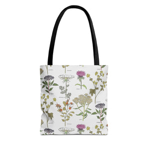 Healing Herbs Tote Bag