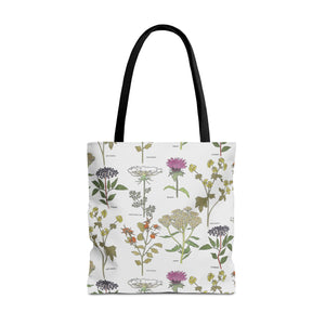 Healing Herbs Tote Bag