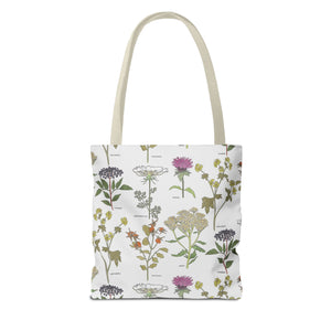 Healing Herbs Tote Bag