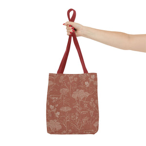 Swallowtail Tote Bag in Orange