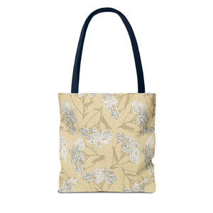 Yarrow Tote Bag in Yellow