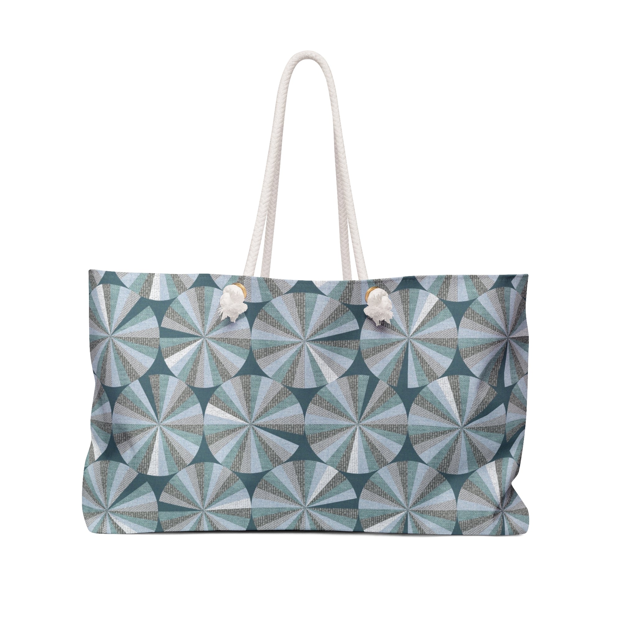 Dance Code Weekender Bag in Aqua