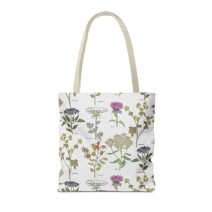 Healing Herbs Tote Bag
