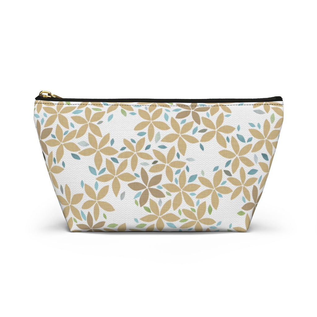 Snowbell Accessory Pouch w T-bottom in Gold