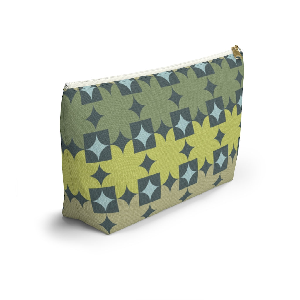 World's Fair Accessory Pouch w T-bottom in Green