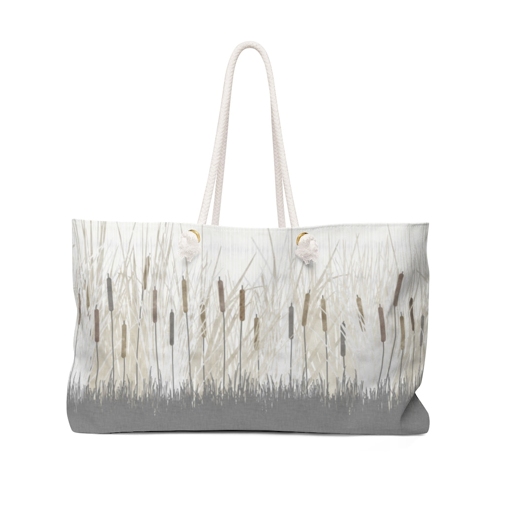 Marsh Weekender Bag in Gray