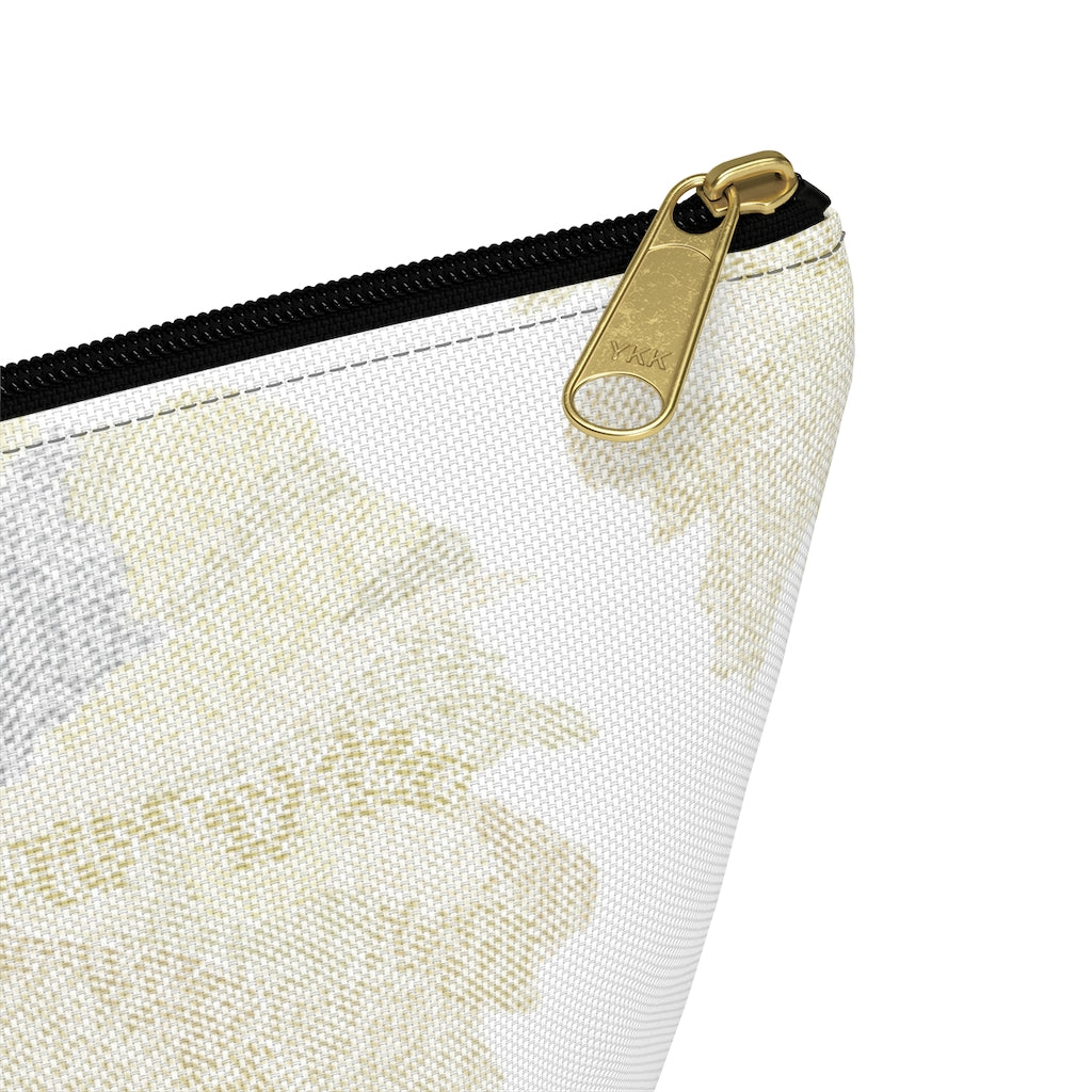 Ciphertext Code Accessory Pouch w T-bottom in Yellow