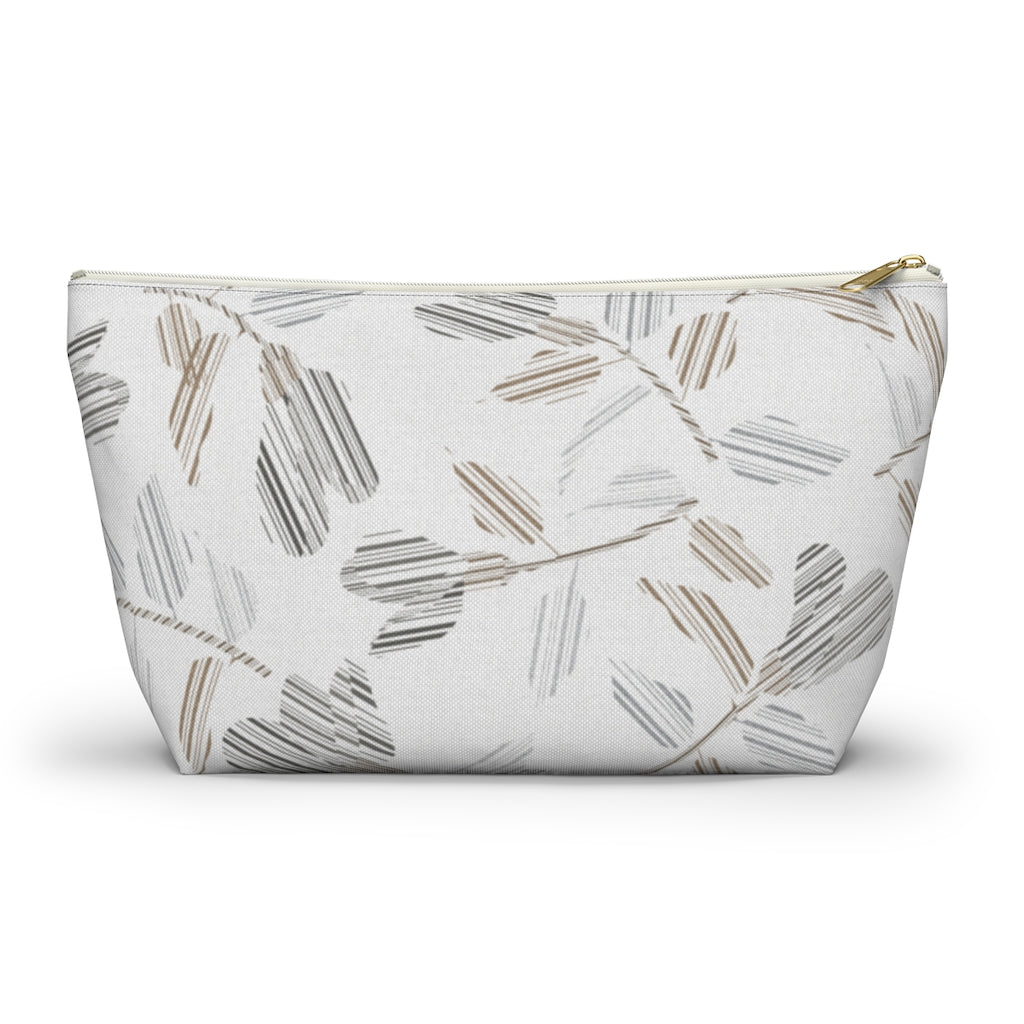 Riverbank Code Accessory Pouch w T-bottom in Gray