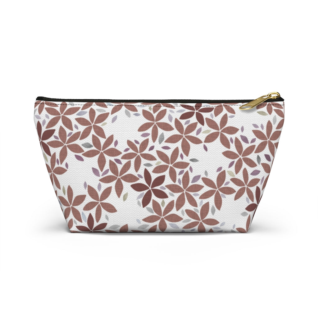 Snowbell Accessory Pouch w T-bottom in Purple