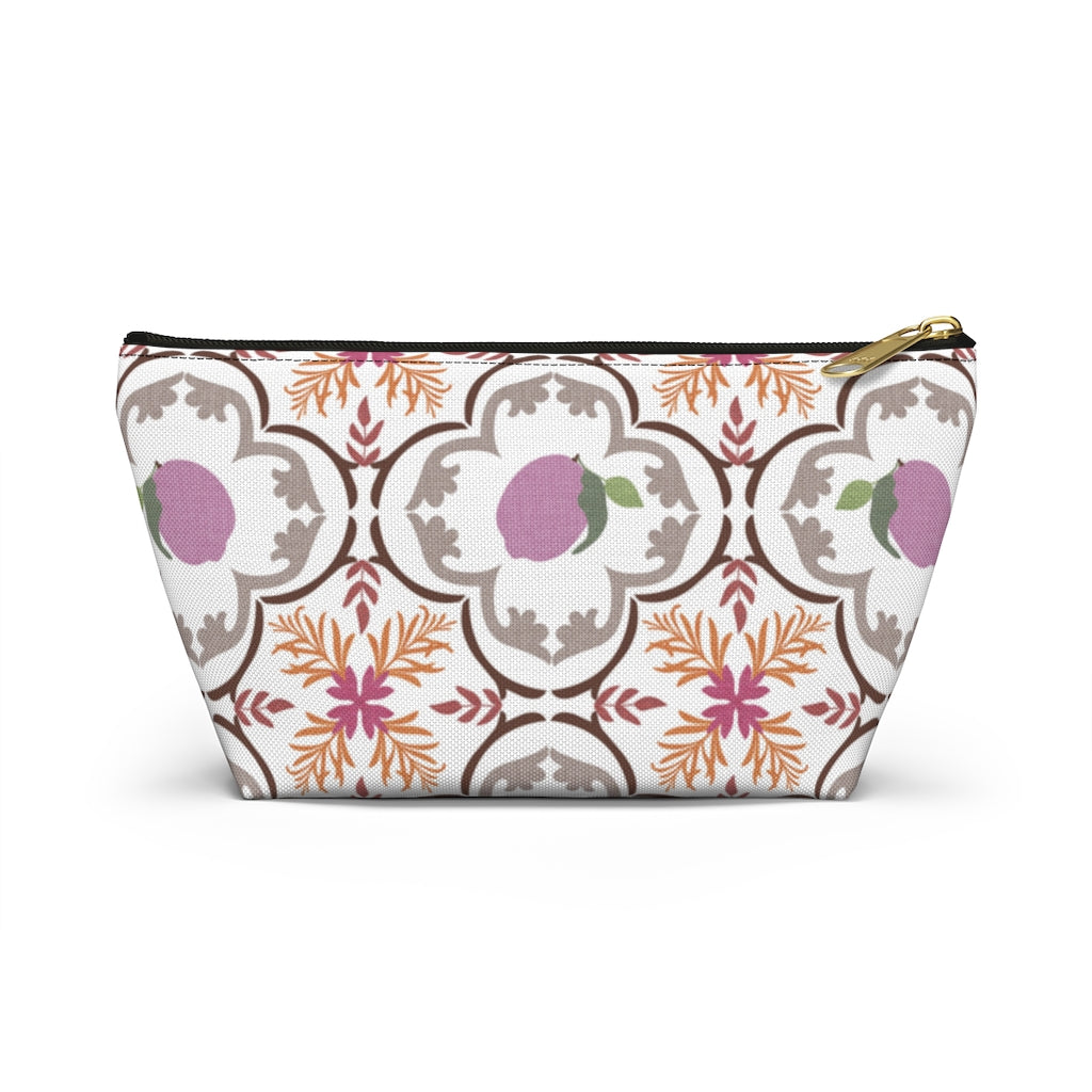 Freshly Squeezed Accessory Pouch w T-bottom in Purple