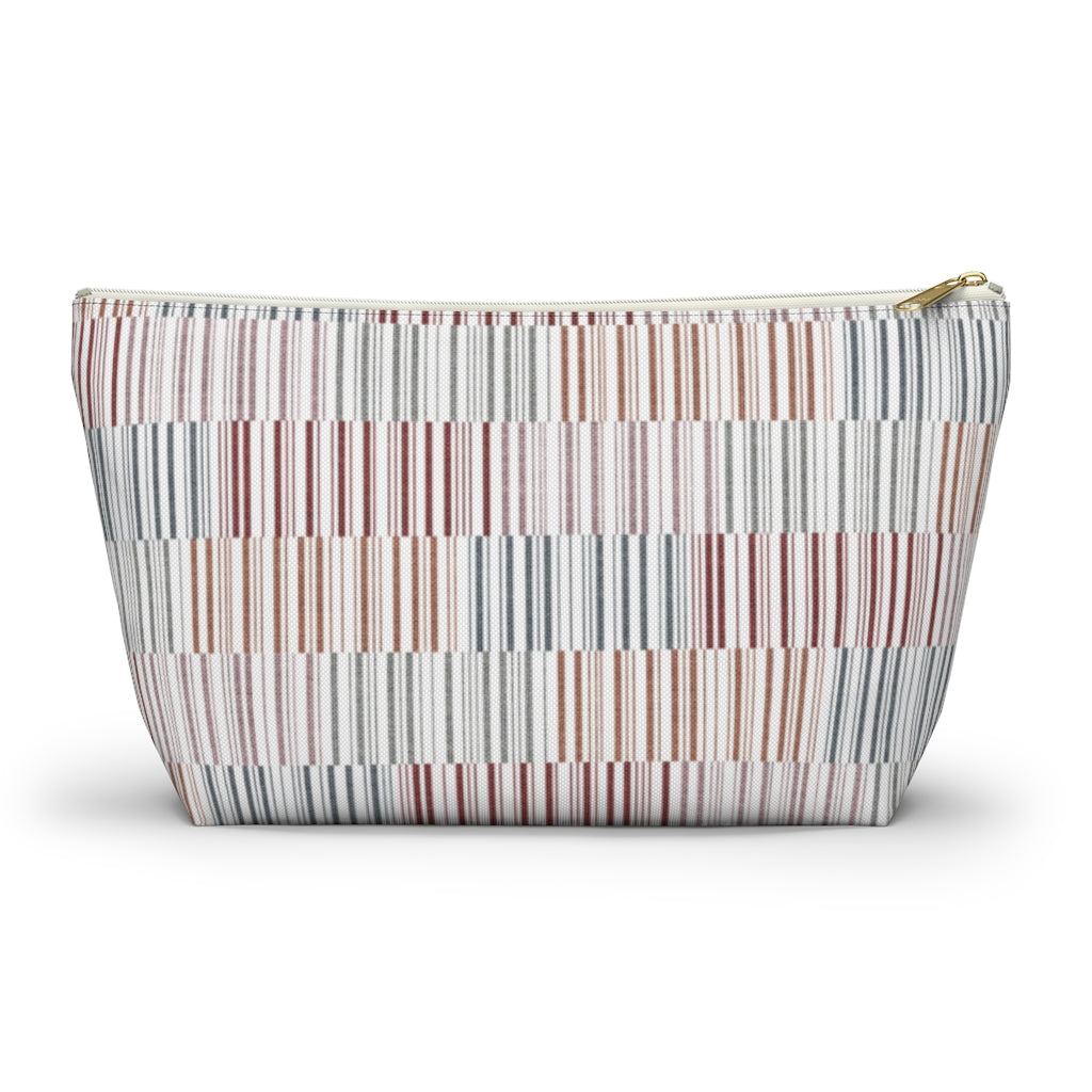 Traffic Code Accessory Pouch w T-bottom in Red
