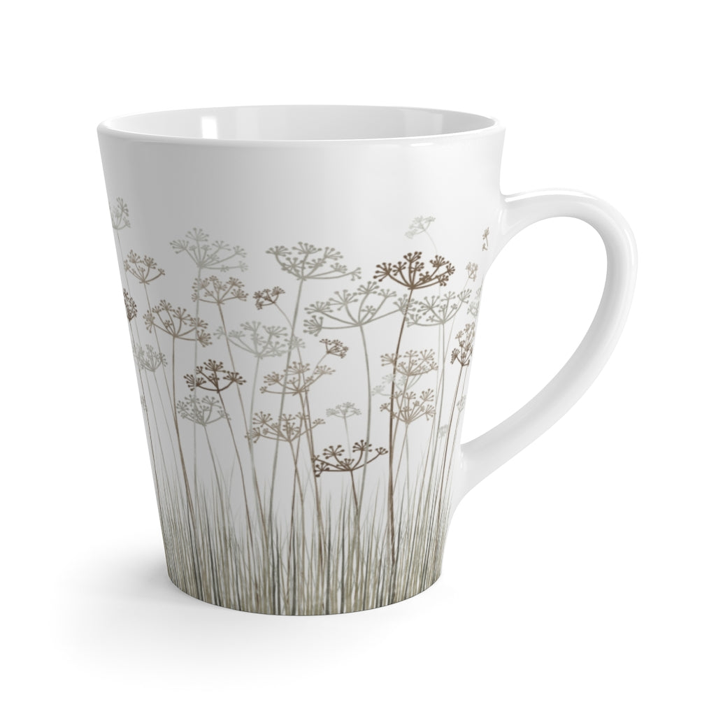 Message Code Latte Mug in Gray