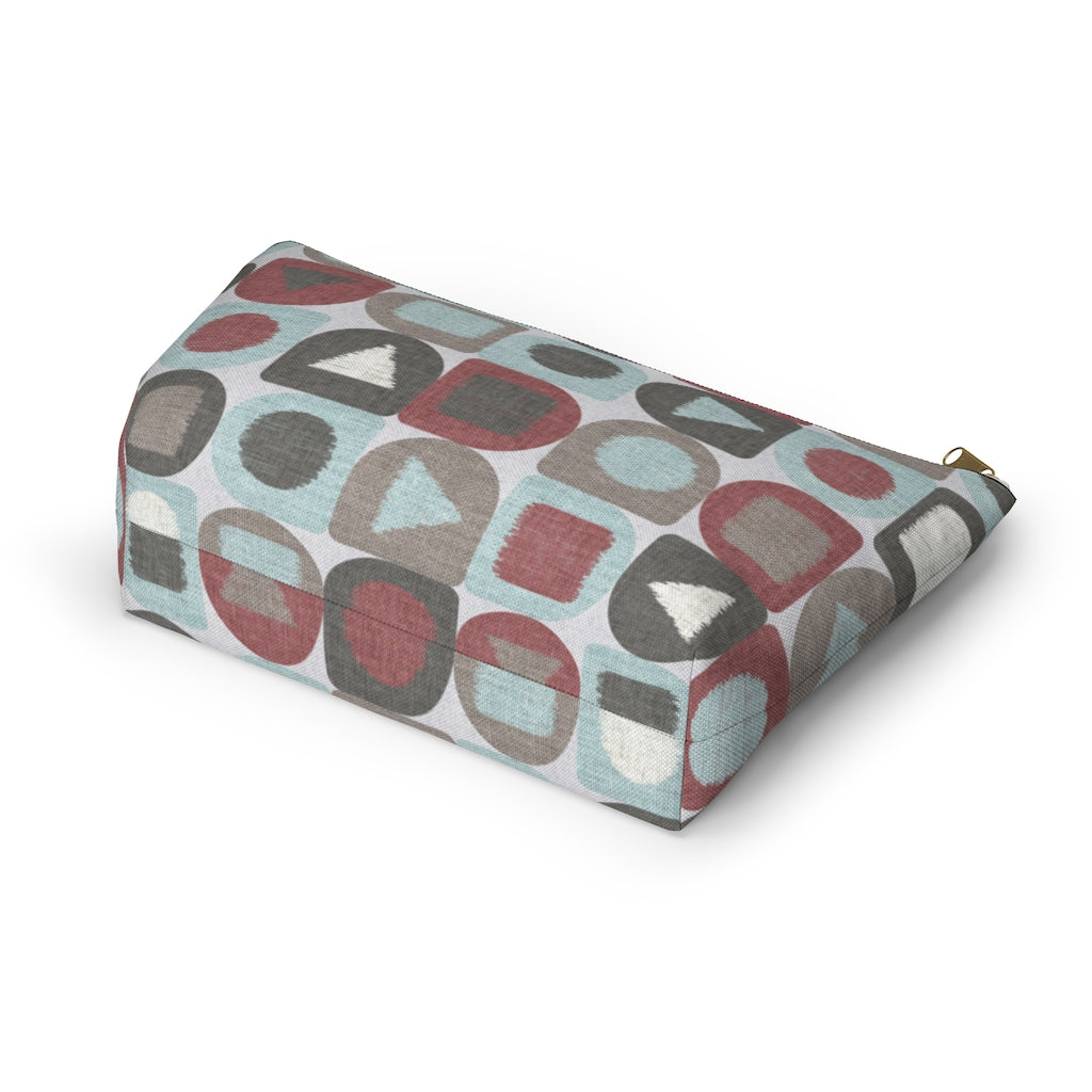 Shape Up Accessory Pouch w T-bottom in Aqua
