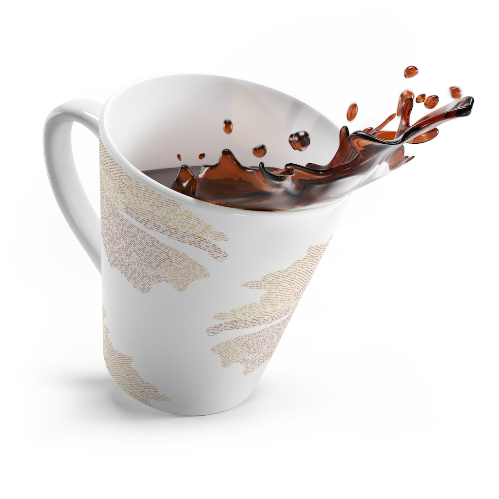 Ciphertext Code Latte Mug in Orange