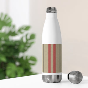 Ribbon 20oz Insulated Bottle in Brown