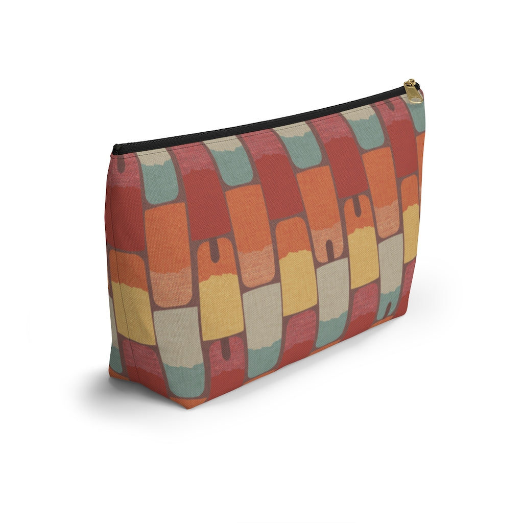 Popsicles Accessory Pouch w T-bottom in Red