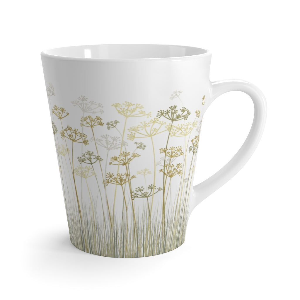 Message Code Latte Mug in Yellow