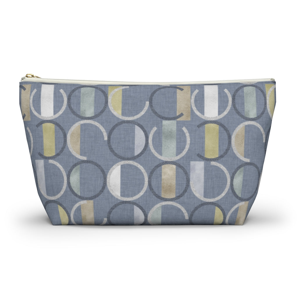Journey Code Accessory Pouch w T-bottom in Blue