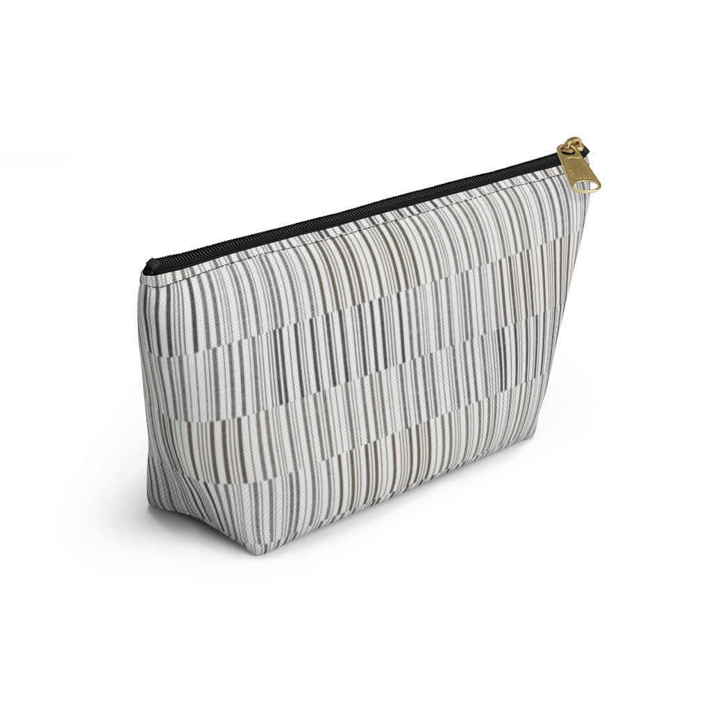 Traffic Code Accessory Pouch w T-bottom in Gray