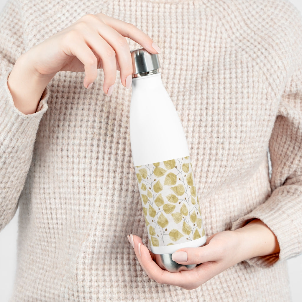 Budding Vine 20oz Insulated Bottle in Yellow