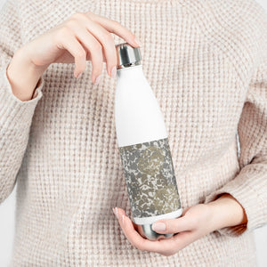 Hydrangea 20oz Insulated Bottle in Gray