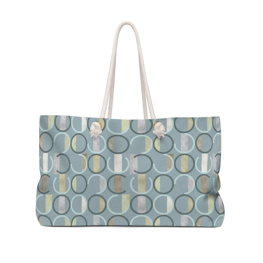 Journey Code Weekender Bag in Aqua