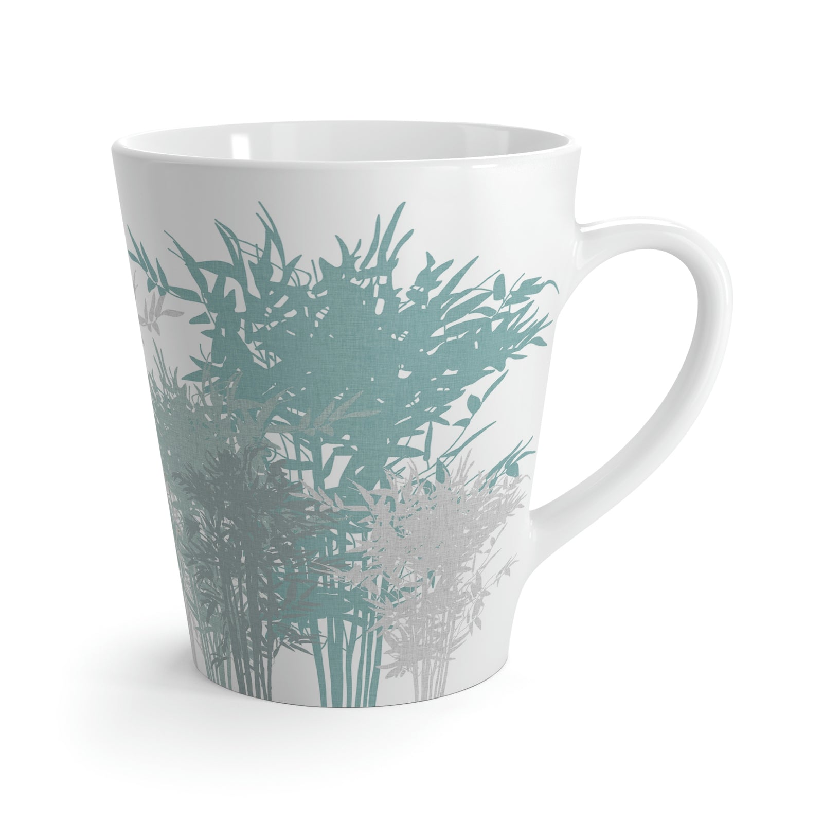 Lucky Bamboo Latte Mug in Blue